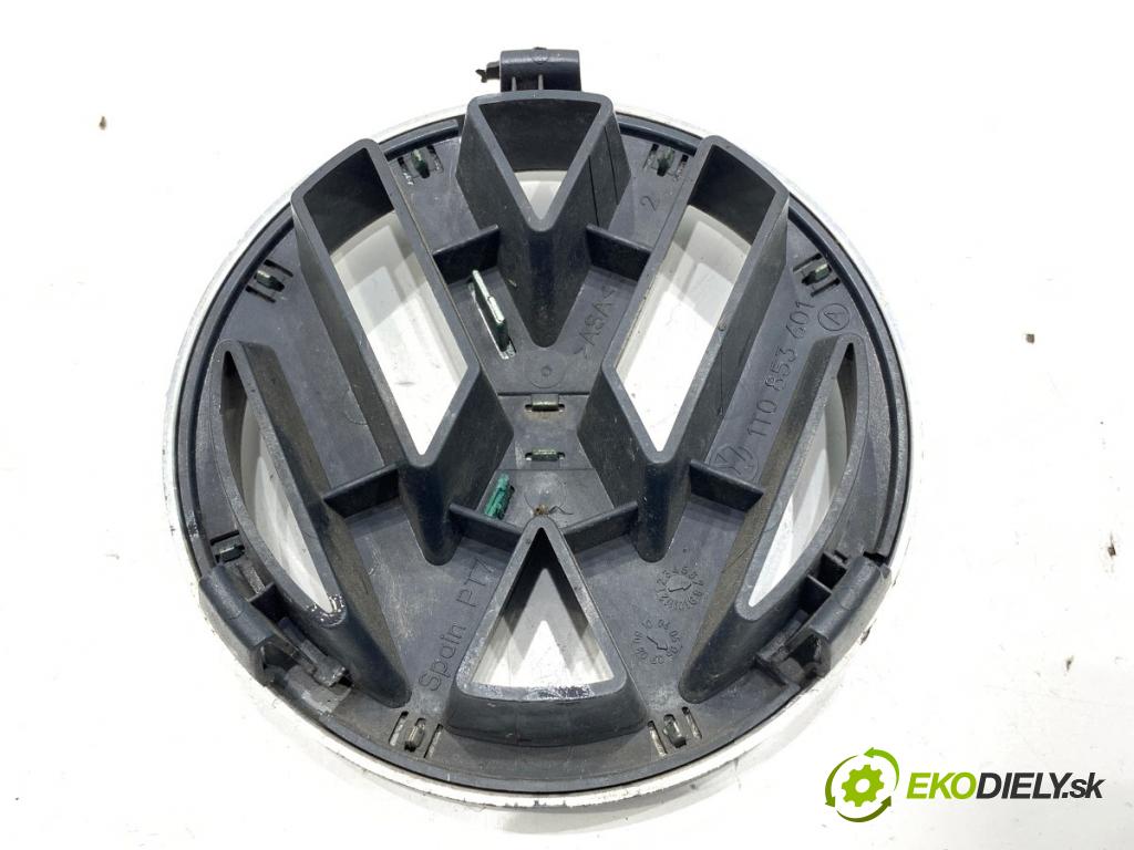 VW TOURAN nadwozie wielkoprzestrzenne (MPV) 2006 125 kW 2.0 TDI 1968 znak LOGO: značky přední část 1T0853601A