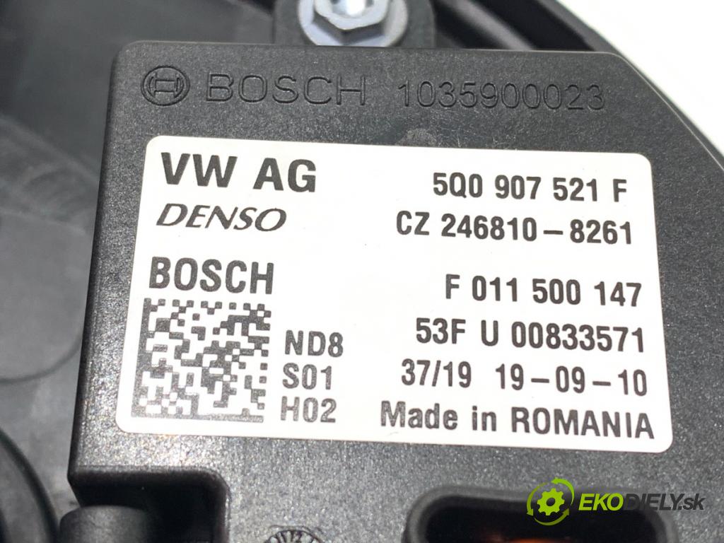 SKODA OCTAVIA III liftback 2019 85 kW 1.6 TDI 1598 ventilátor kúrenia 5WB819015