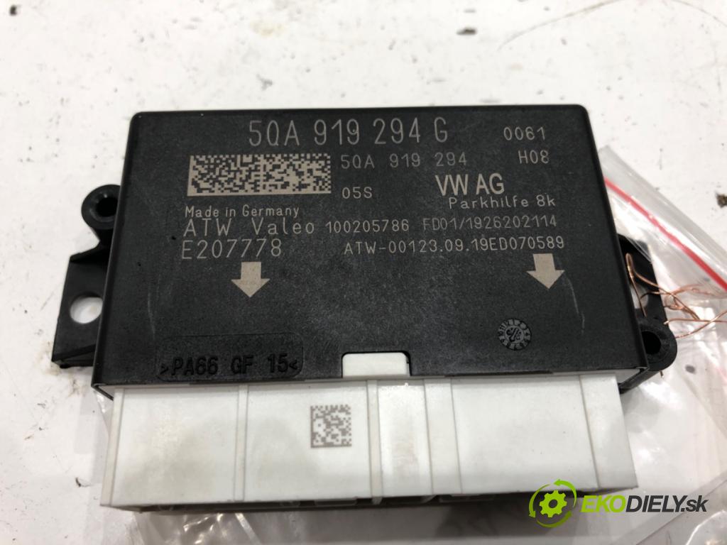 SKODA OCTAVIA III liftback 2019 85 kW 1.6 TDI 1598 Modul PDC 5QA919294G (Riadiaca jednotka ostatné)