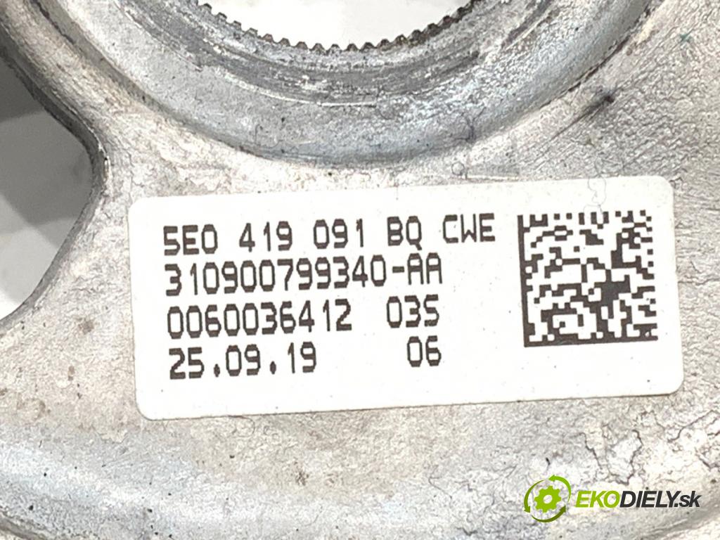 SKODA OCTAVIA III liftback 2019 85 kW 1.6 TDI 1598 volant 5E0419091BQ (Volanty)