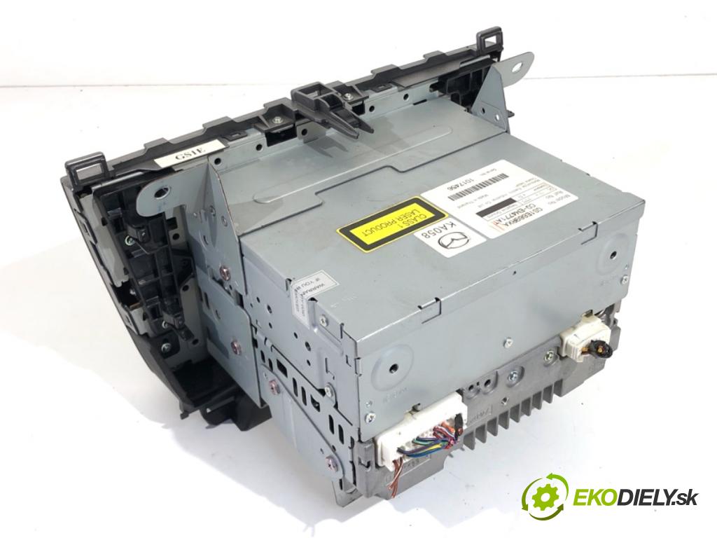 MAZDA 6 GH Kombi 2008 103 kW 2.0 MZR-CD (GH14) 1998 RADIO GS1E669RXA (Audio zariadenie)