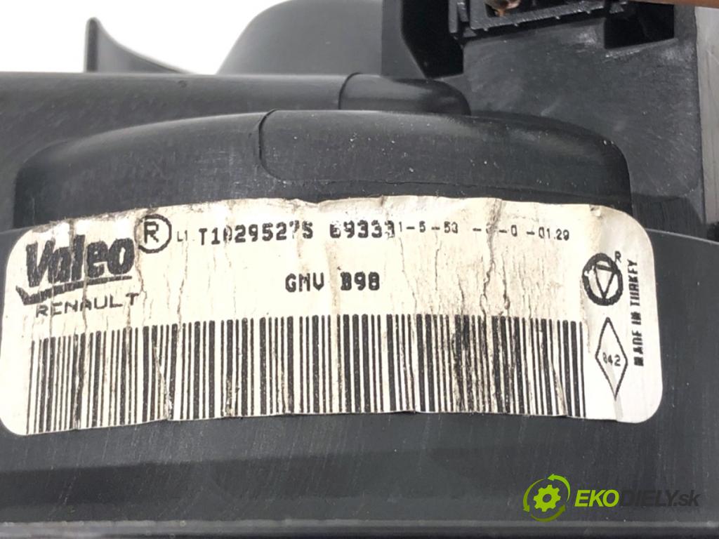 RENAULT CLIO IV liftback 2013 66 kW 1.5 dCi 90 1461 topení T10295275