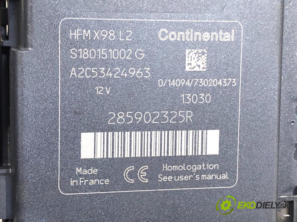 RENAULT CLIO IV liftback 2013 66 kW 1.5 dCi 90 1461 spinačka 285902325R (Spínacia skrinka)