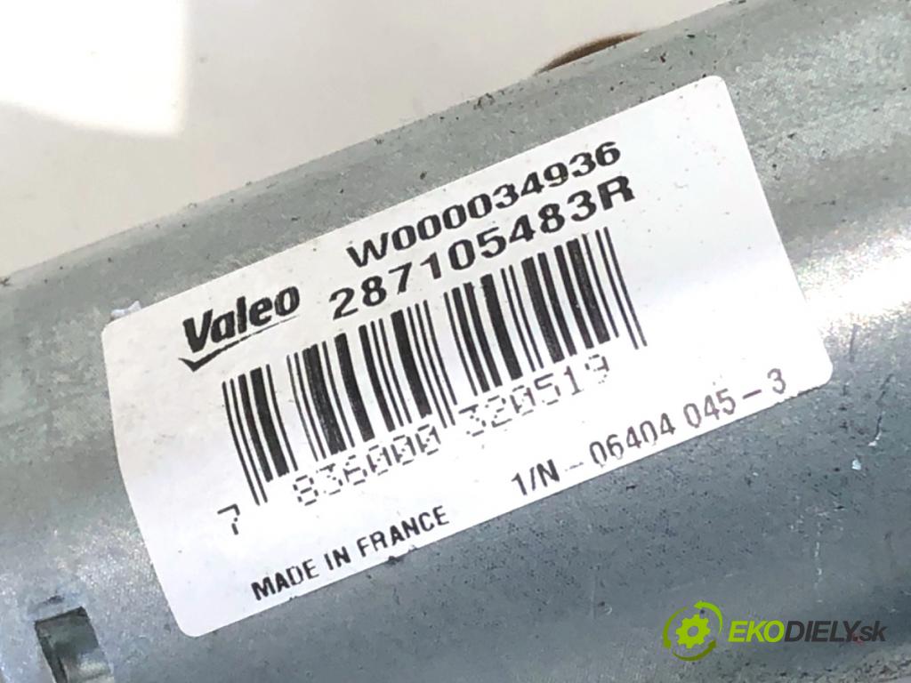 RENAULT CLIO IV liftback 2013 66 kW 1.5 dCi 90 1461 Motor stieračov zad 287105483R