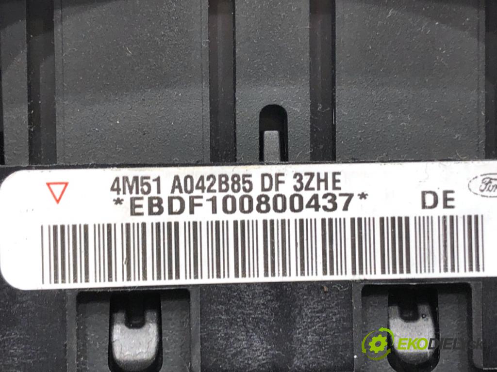 FORD FOCUS II liftback 2008 74 kW 1.6 1596 AirBag volantu 4M51-A042B85-DF (Airbag)