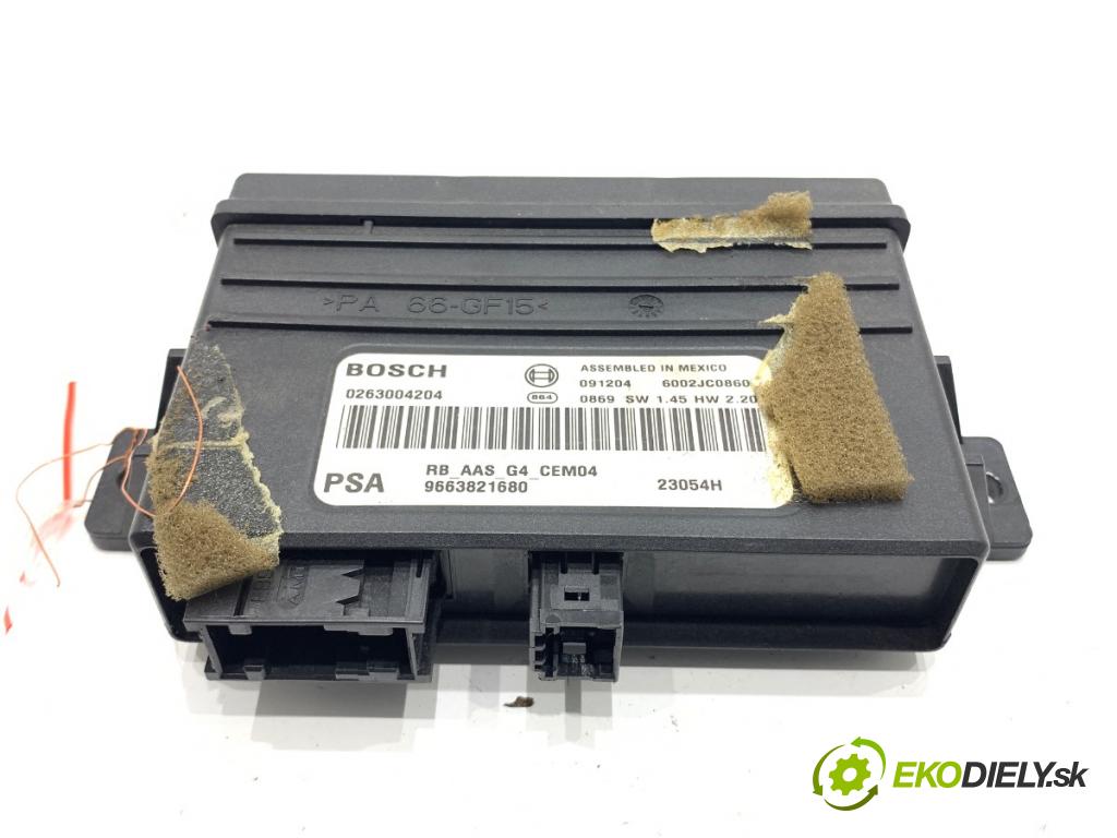 CITROEN C5 III sedan 2010 120 kW 2.0 HDi 165 1997 Modul PDC 0263004204 (Riadiaca jednotka ostatné)