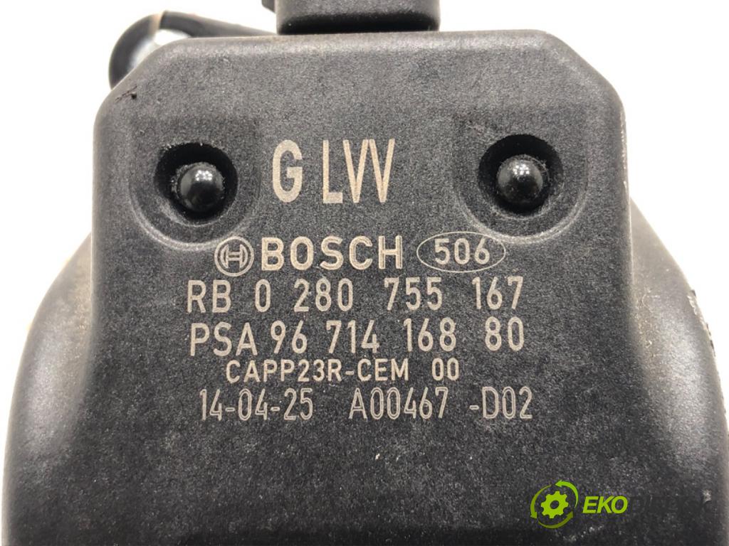 PEUGEOT 3008 nadwozie wielkoprzestrzenne (MPV) 2014 84 kW 1.6 HDi 1560 Potenciometer plynu 9671416880 (Potenciometer plynového pedálu)