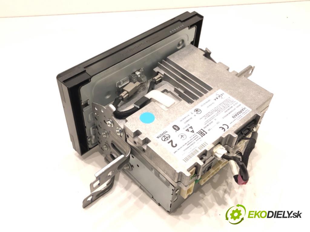 TOYOTA AURIS II Kombi 2017 73 kW 1.8 Hybrid (ZWE186_) 1798 RADIO 6434C-BE2808 (Audio zariadenie)