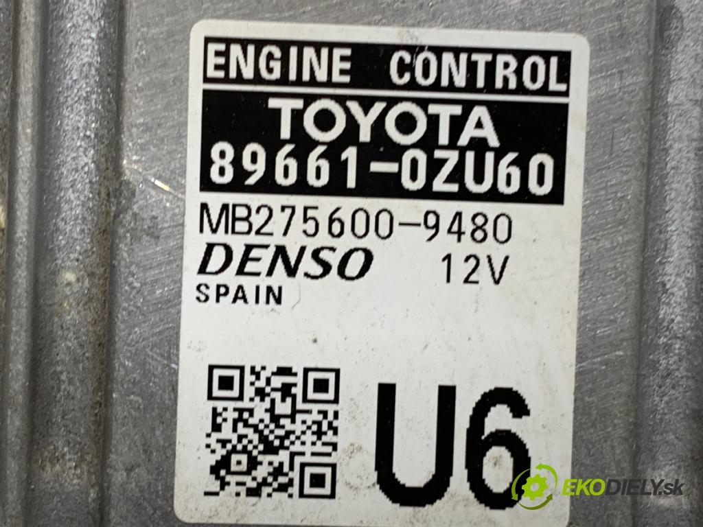 TOYOTA AURIS II Kombi 2017 73 kW 1.8 Hybrid (ZWE186_) 1798 riadiaca jednotka Motor 89661-0ZU60 (Riadiaca jednotka)