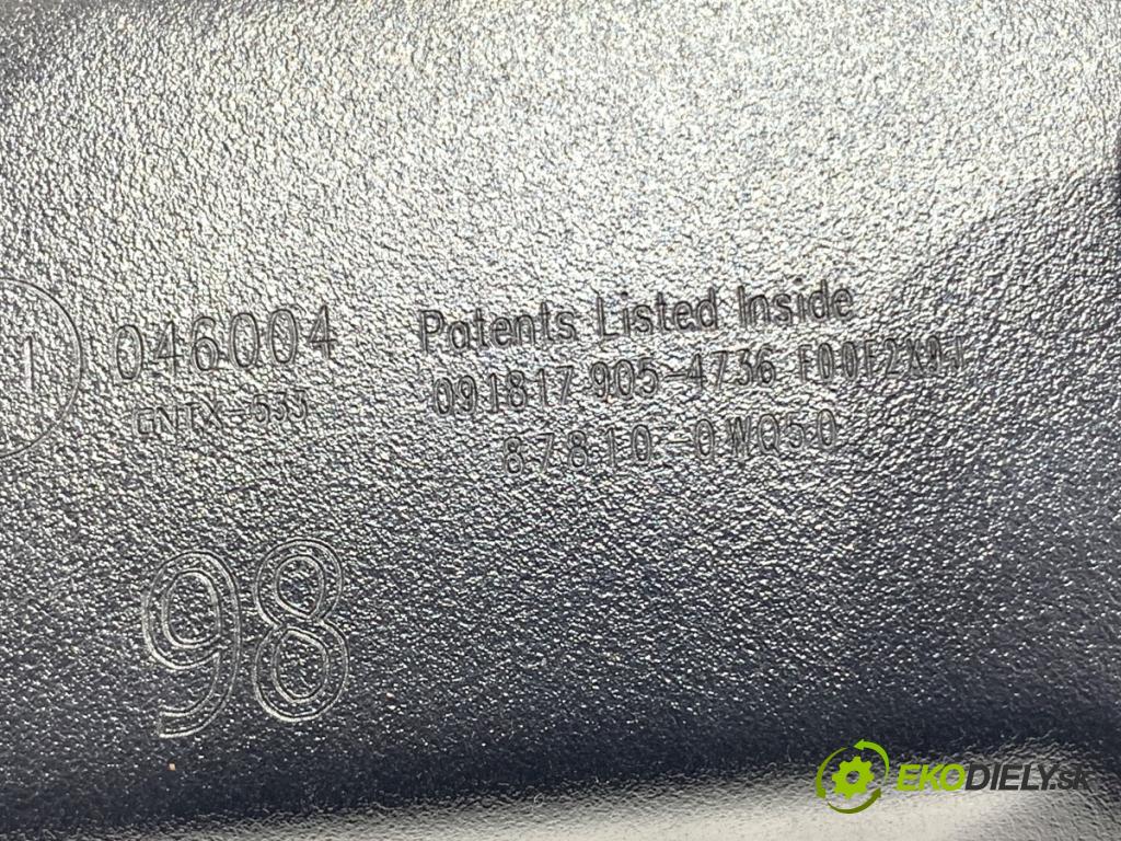 TOYOTA AURIS II Kombi 2017 73 kW 1.8 Hybrid (ZWE186_) 1798 Spätné zrkadlo vnútorné 87810-0WQ50 (Spätné zrkadlo vnútorné)