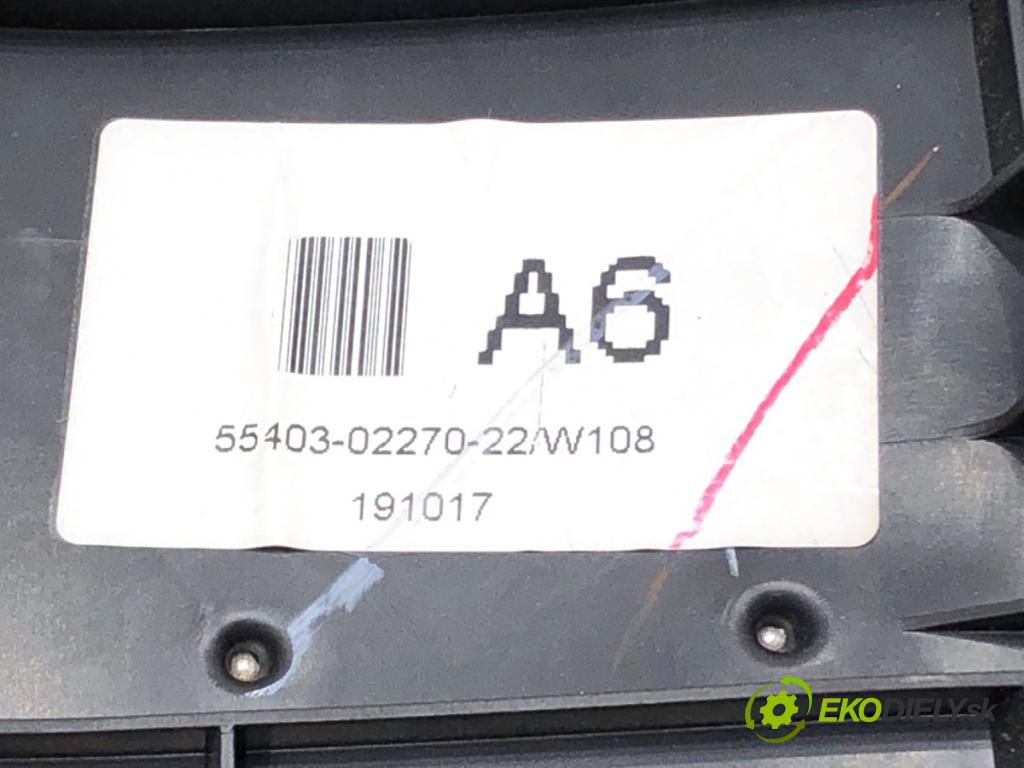 TOYOTA AURIS II Kombi 2017 73 kW 1.8 Hybrid (ZWE186_) 1798 lišty kryt 55403-02270 (Lišta)