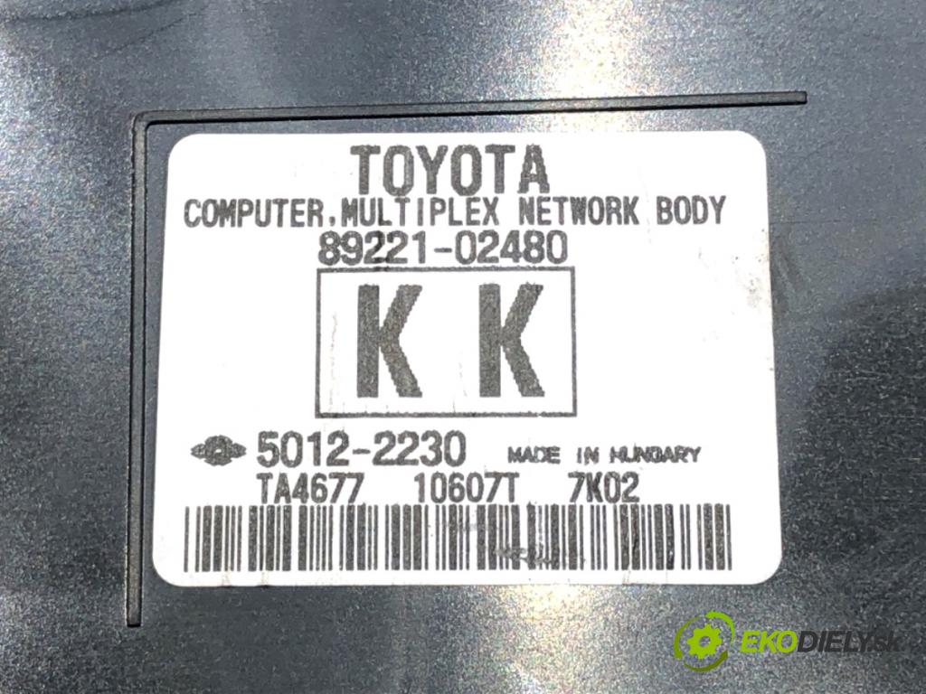 TOYOTA AURIS II Kombi 2017 73 kW 1.8 Hybrid (ZWE186_) 1798 Modul BSI 89221-02480 (Poistková skrinka)