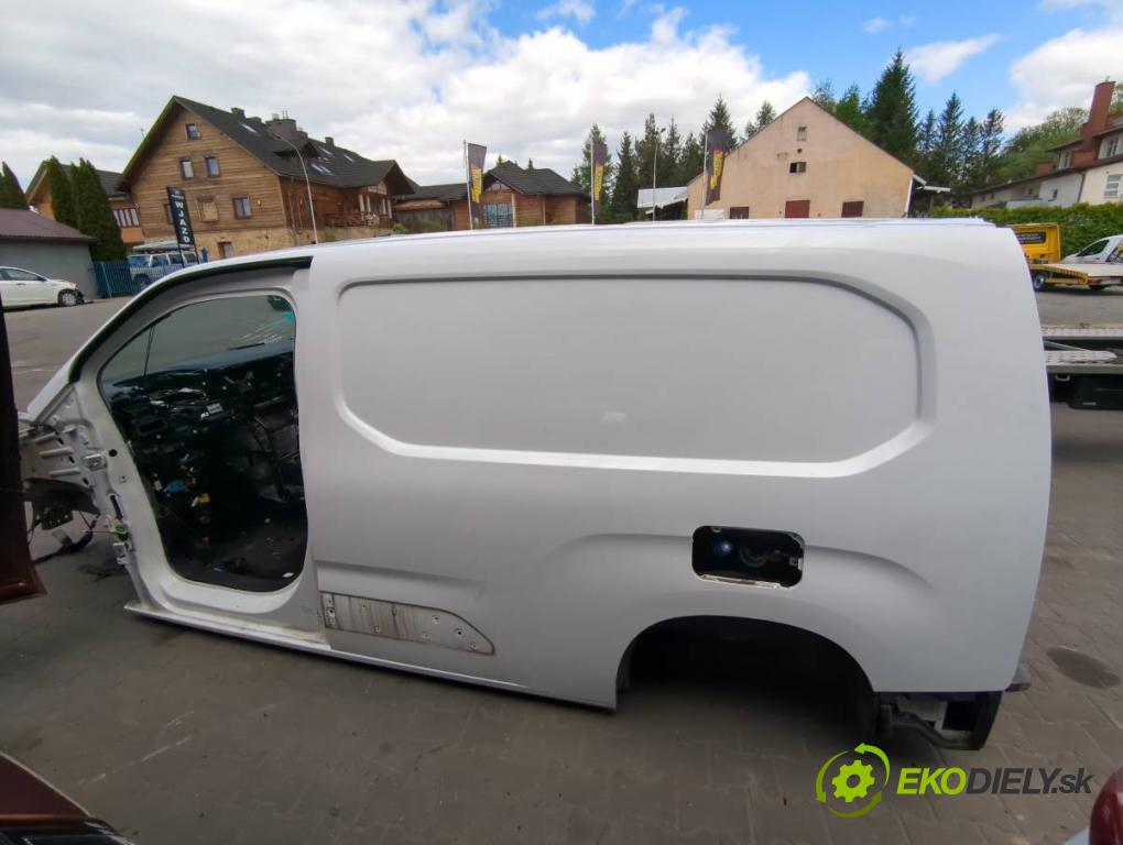 TOYOTA PROACE Nadwozie pełne/minivan 2021 96 kW 1.5 D-4D 130 (BPZMA) 1499 KAROSERIA ČTVRŤÁK blatník zadní část levý pravý práh střecha PODŁUŻNICA levý pravý