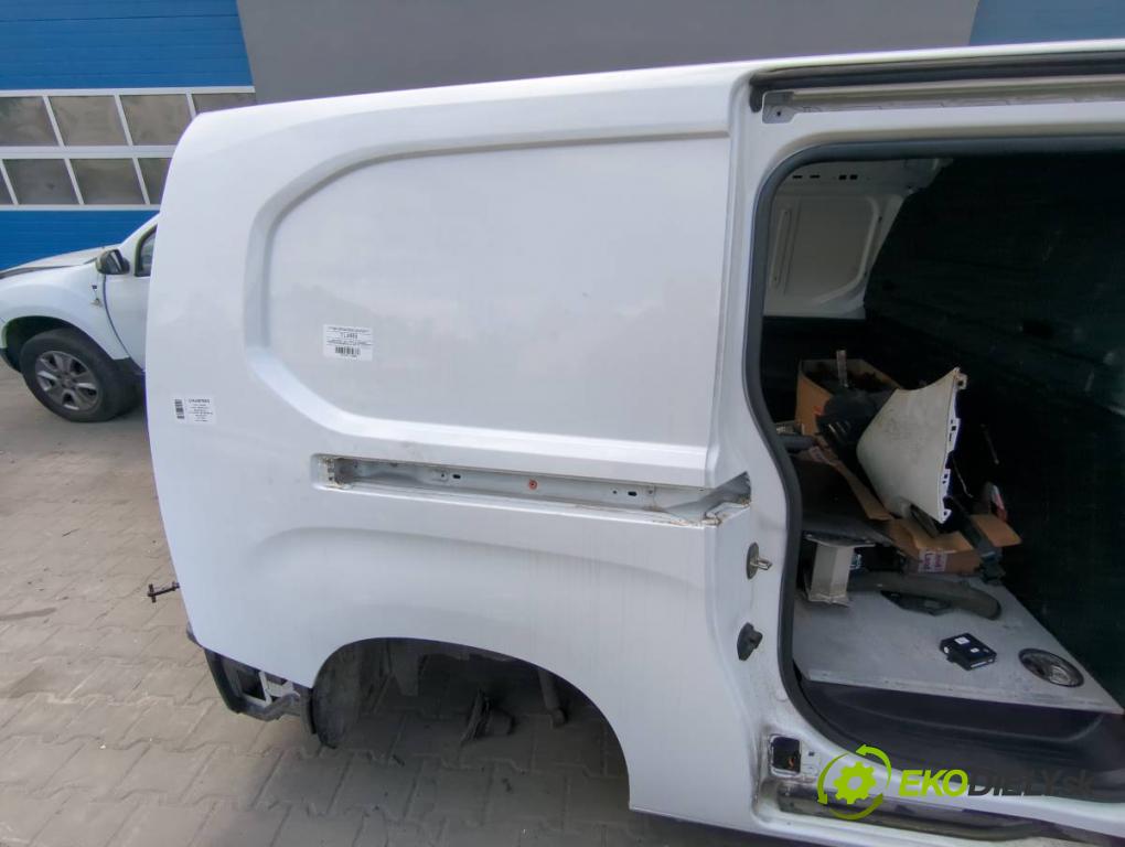 TOYOTA PROACE Nadwozie pełne/minivan 2021 96 kW 1.5 D-4D 130 (BPZMA) 1499 KAROSERIA ČTVRŤÁK blatník zadní část levý pravý práh střecha PODŁUŻNICA levý pravý