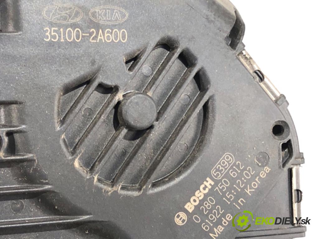 HYUNDAI i40 Kombi 2016 104 kW 1.7 CRDi 1685 Škrtiaca klapka 35100-2A600 0280750612 (Škrtiaca klapka)