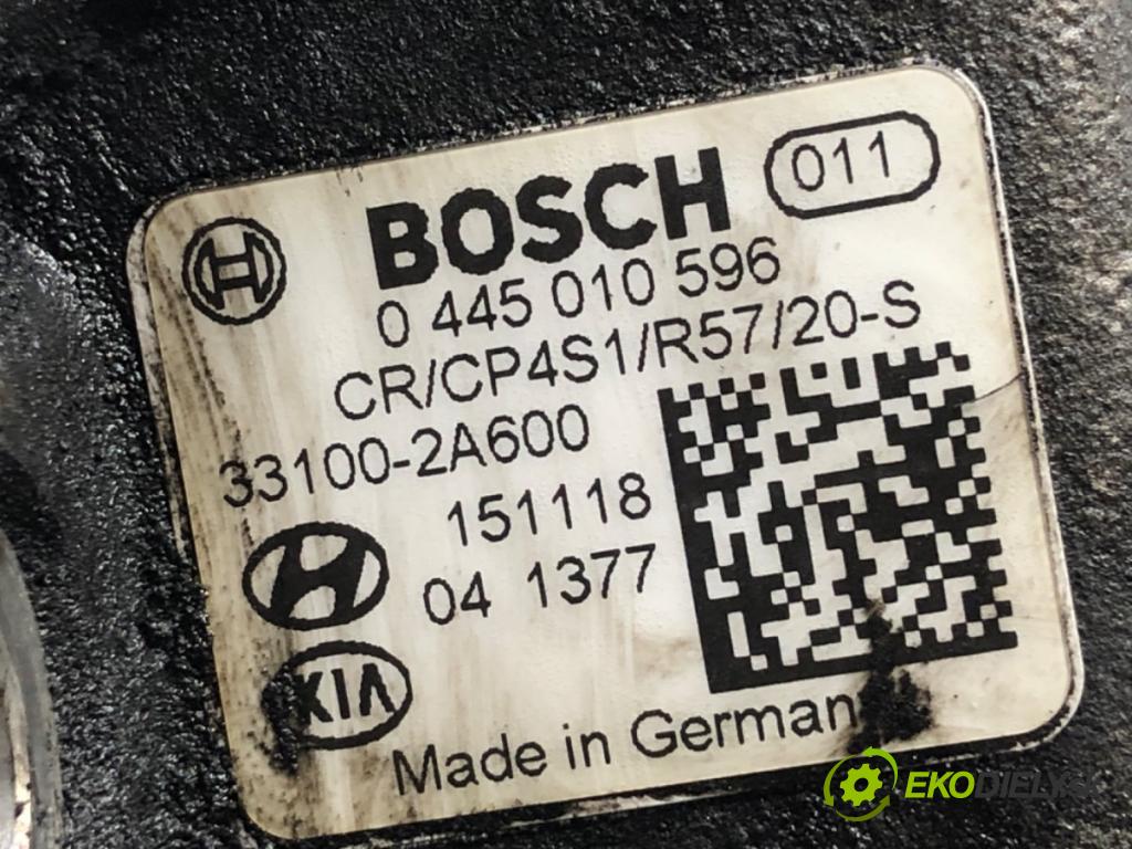 HYUNDAI i40 Kombi 2016 104 kW 1.7 CRDi 1685 Pumpa vstrekovacia 33100-2A600 0445010596 (Vstrekovacie čerpadlo)