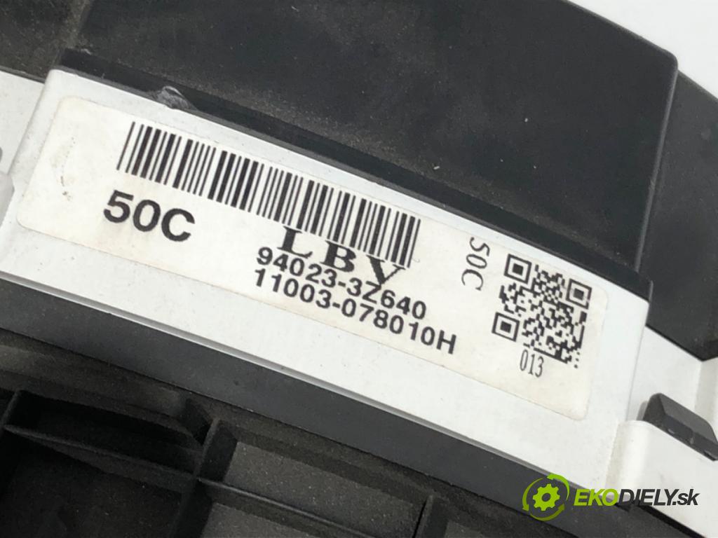 HYUNDAI i40 Kombi 2016 104 kW 1.7 CRDi 1685 Prístrojovka 94023-3Z640 (Prístrojová doska)