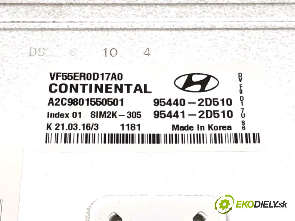 HYUNDAI i40 Kombi 2016 104 kW 1.7 CRDi 1685 Riadiaca jednotka prevodovky 95440-2D510 (Riadiaca jednotka prevodovky)