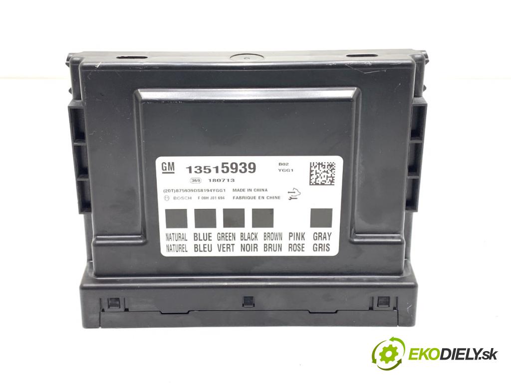 OPEL CORSA E liftback 2018 55 kW 1.4 (08, 68) 1398 Modul komfortu 13515939 (Modul komfortu)