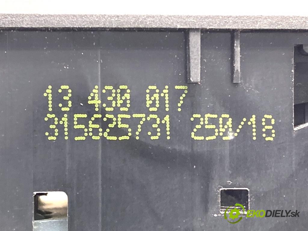 OPEL CORSA E liftback 2018 55 kW 1.4 (08, 68) 1398 Prepínač okien 13430017 (Prepínacie páčky pod volantom)