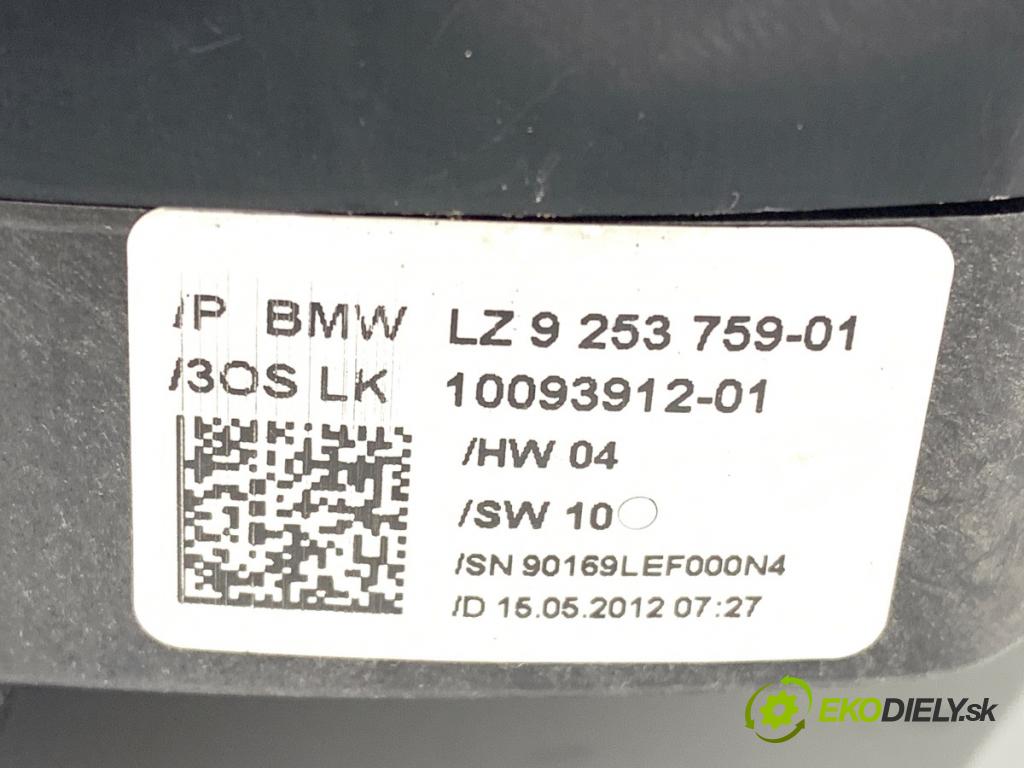 BMW F20 liftback 2012 125 kW 118 i 1598 Prepínač kombinovaný 9253759 (Prepínacie páčky pod volantom)