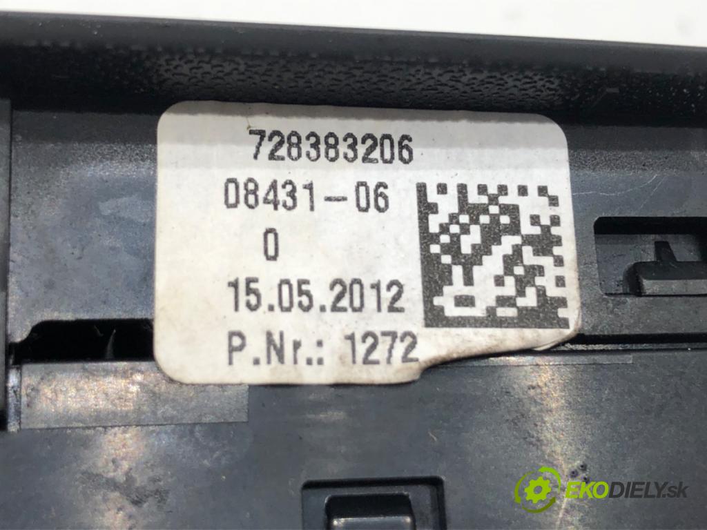 BMW F20 liftback 2012 125 kW 118 i 1598 Prepínač okien 9208109 (Prepínacie páčky pod volantom)