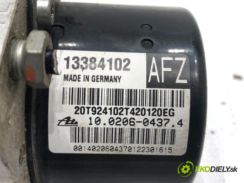 OPEL ASTRA J liftback 2012 81 kW 1.7 CDTI (08) 1686 Pumpa ABS 13384102 (Pumpa ABS)