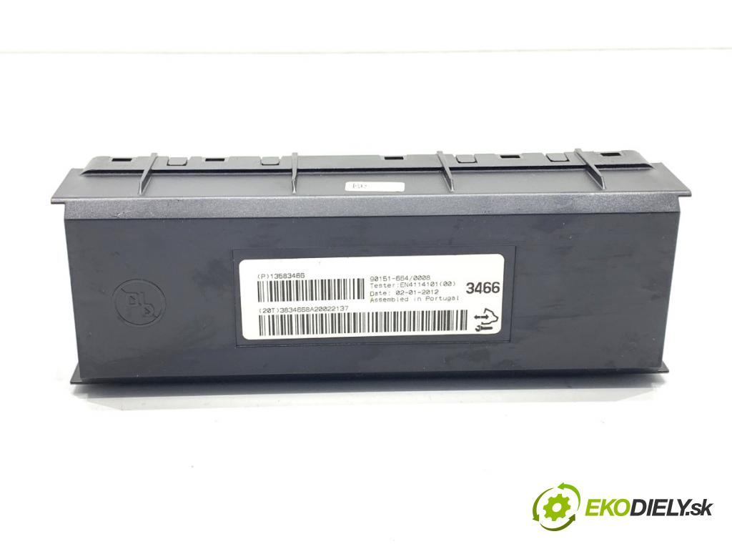 OPEL ASTRA J liftback 2012 81 kW 1.7 CDTI (08) 1686 Modul komfortu 13583466 (Modul komfortu)