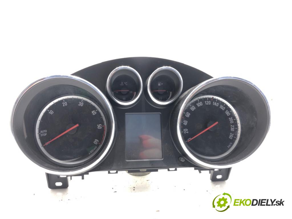 OPEL ASTRA J liftback 2012 81 kW 1.7 CDTI (08) 1686 Prístrojovka 13374948 (Prístrojová doska)