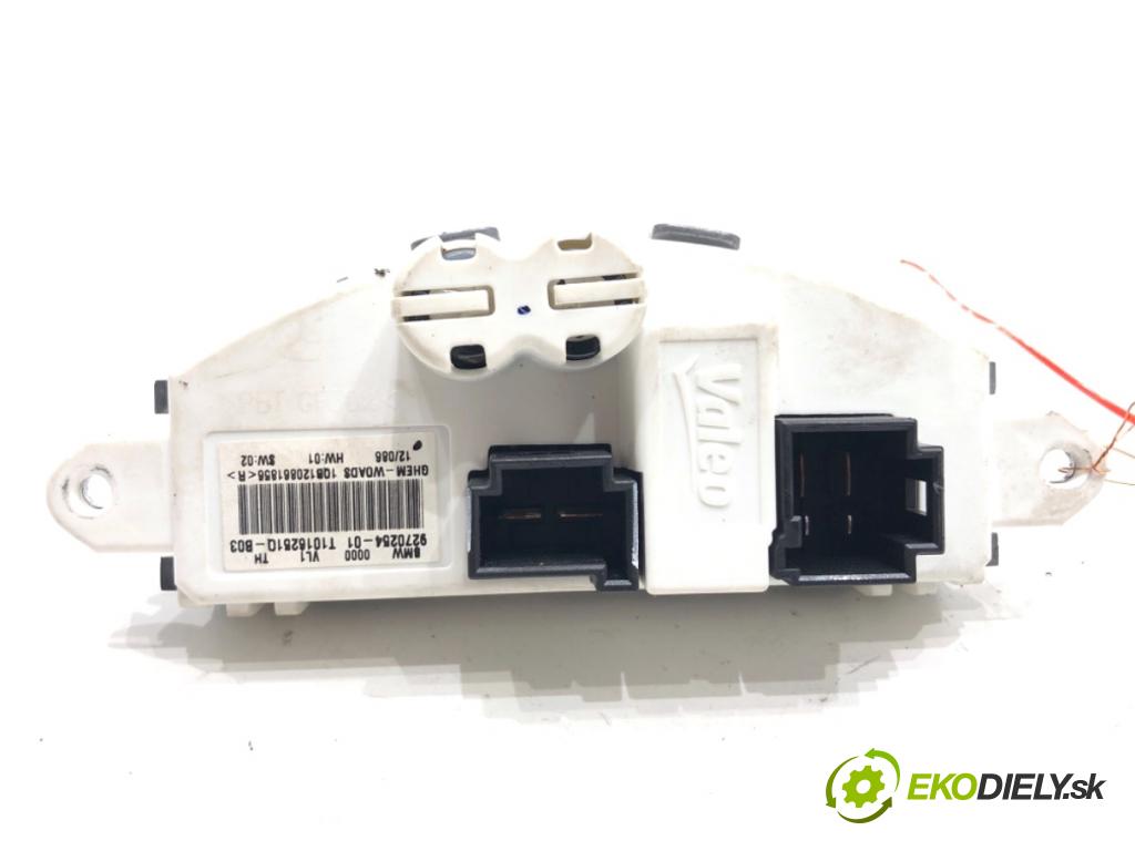 BMW F20 liftback 2012 125 kW 118 i 1598 Odpor, rezistor kúrenia vzduchu 9270254 (Odpor (rezistor) kúrenia)