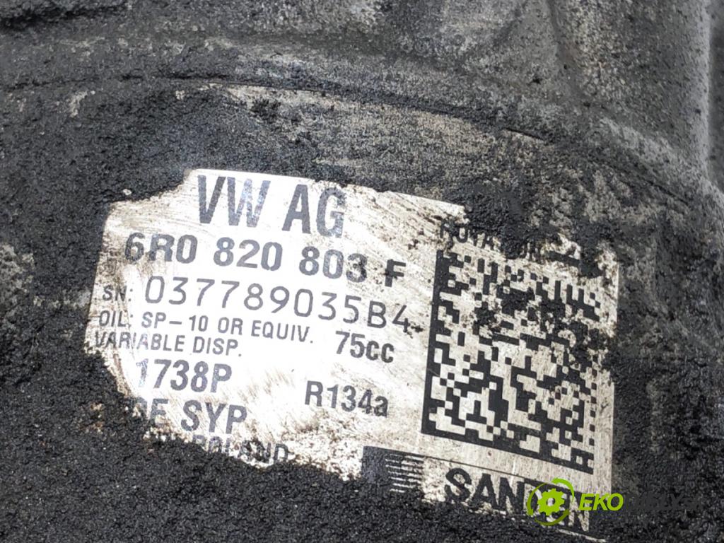 SKODA RAPID liftback 2015 55 kW 1.2 1198 Kompresor klimatizácie 6R0820803F (Kompresor klimatizácie)