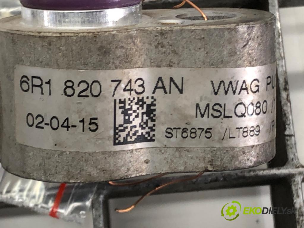 SKODA RAPID liftback 2015 55 kW 1.2 1198 rúrka klimatizácie 6R1820743AN (Rúrka klimatizácie)