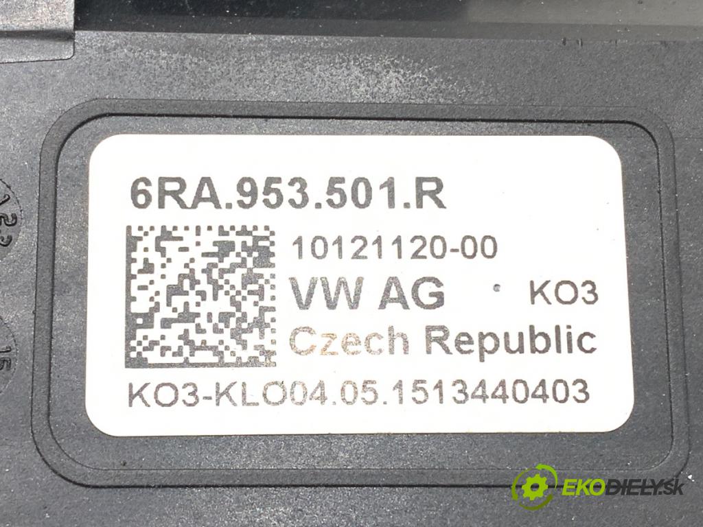 SKODA RAPID liftback 2015 55 kW 1.2 1198 Prepínač kombinovaný 6RA953501R (Prepínacie páčky pod volantom)
