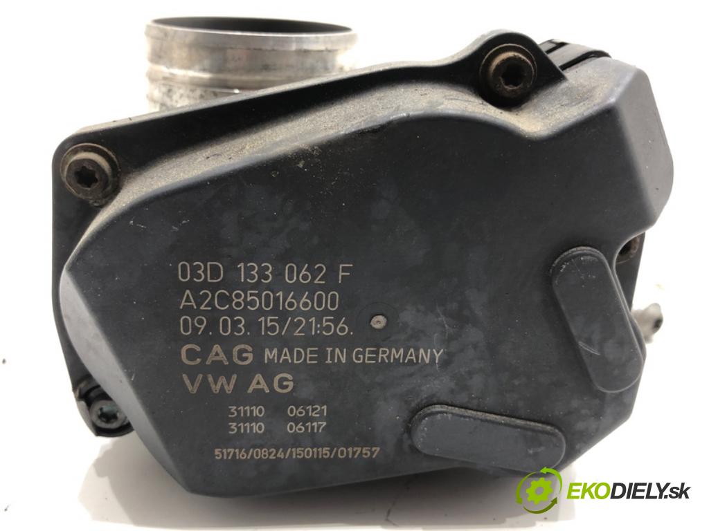 SKODA RAPID liftback 2015 55 kW 1.2 1198 Škrtiaca klapka 03D133062F (Škrtiaca klapka)