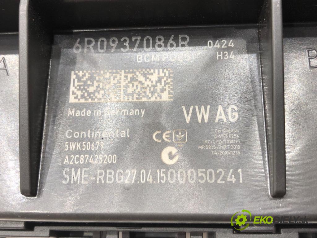 SKODA RAPID liftback 2015 55 kW 1.2 1198 Modul komfortu 6R0937086R (Modul komfortu)