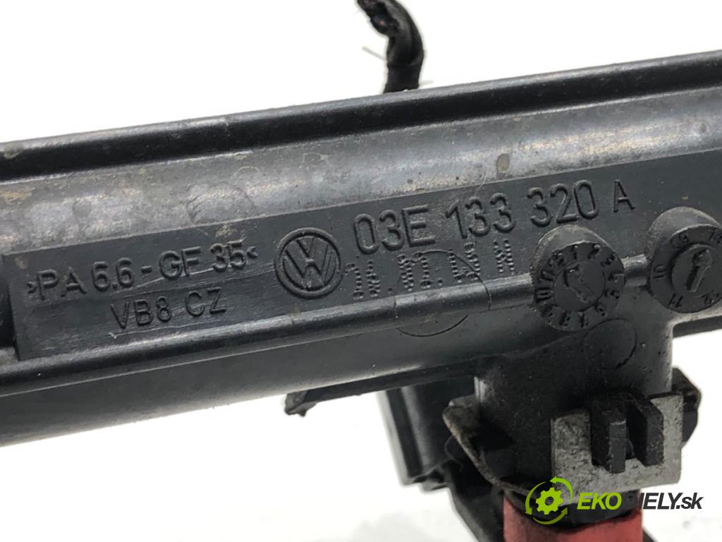 SKODA RAPID liftback 2015 55 kW 1.2 1198 Lišta vstrekovacia 03E133320A (Vstrekovacia lišta)