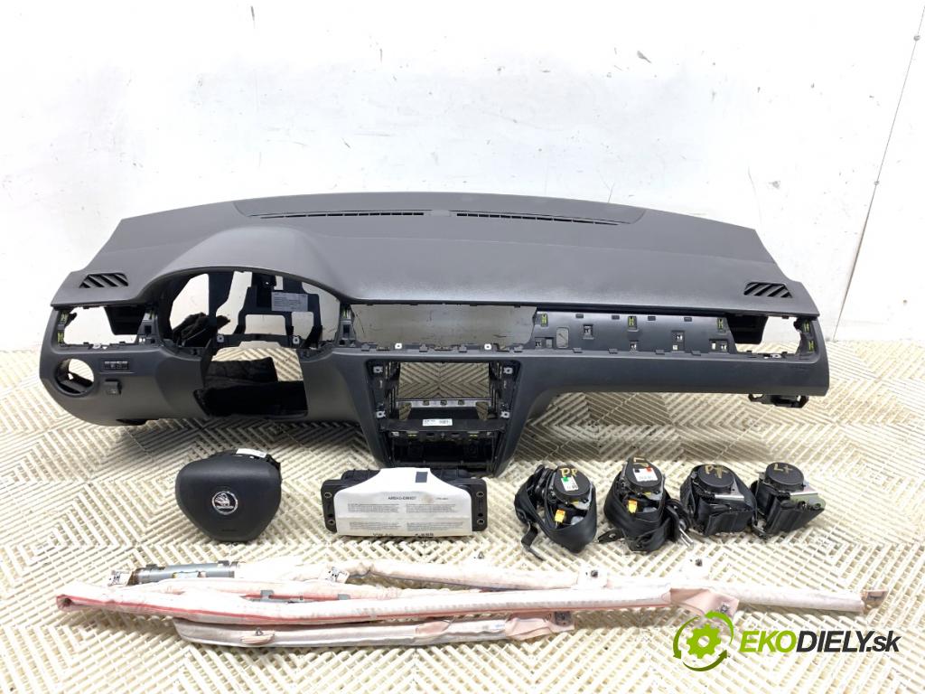 SKODA RAPID liftback 2015 55 kW 1.2 1198 Palubná doska ZÁBORY: silentbloku pasy 5JA880201D 1ST880204