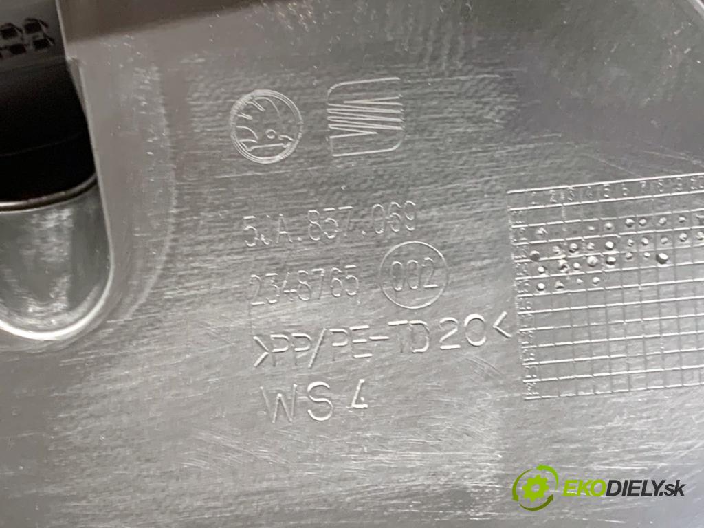 SKODA RAPID liftback 2015 55 kW 1.2 1198 Palubná doska ZÁBORY: silentbloku pasy 5JA880201D 1ST880204