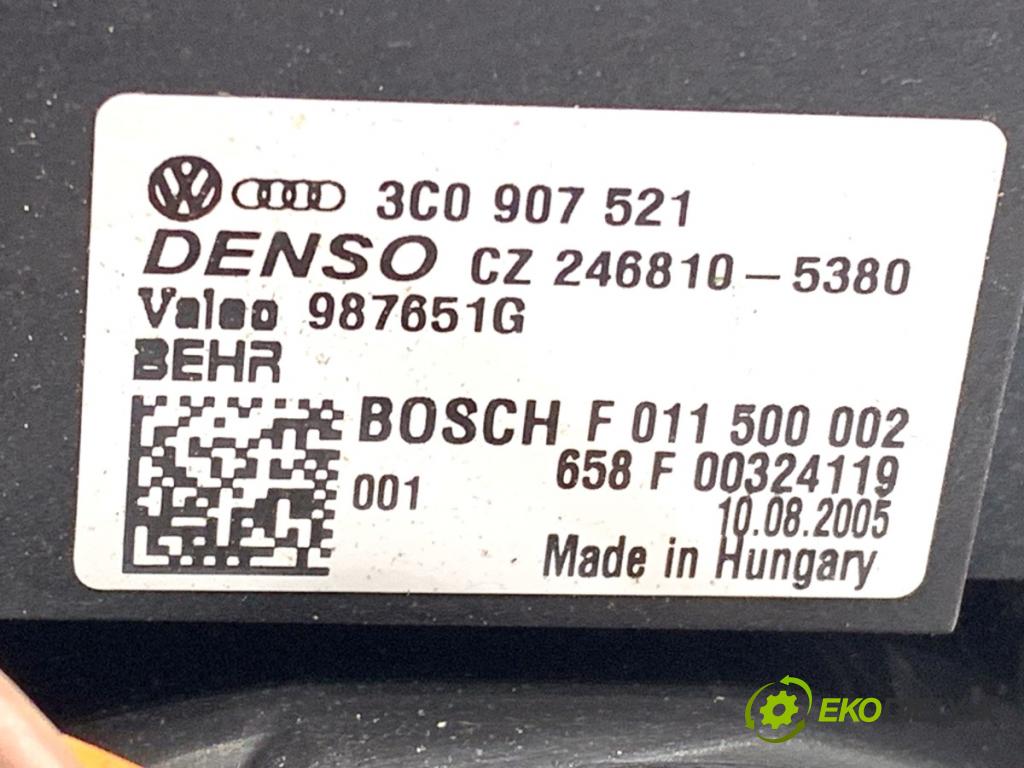 VW PASSAT B6 Kombi 2005 103 kW 2.0 TDI 1968 ventilátor kúrenia 3C0907521