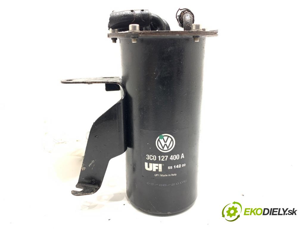 VW PASSAT B6 Kombi 2005 103 kW 2.0 TDI 1968 Obal filtra paliva 3C0127400A (Obal filtra paliva)