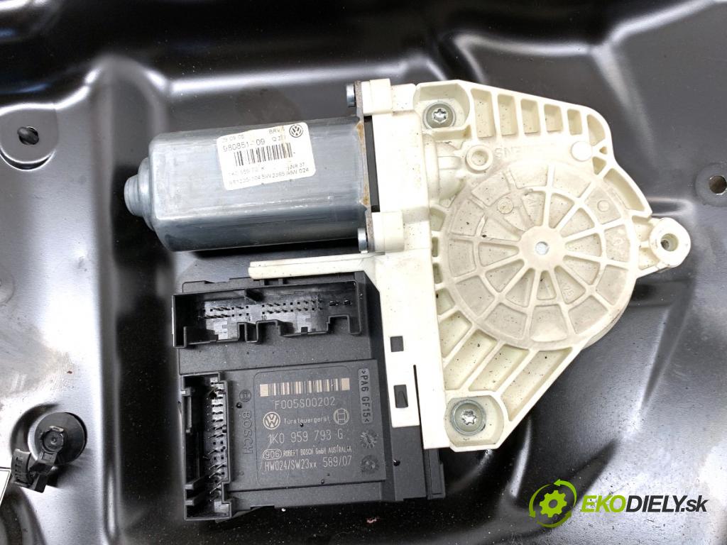 VW PASSAT B6 Kombi 2005 103 kW 2.0 TDI 1968 mechanismus okna levý přední část 1K0959793G