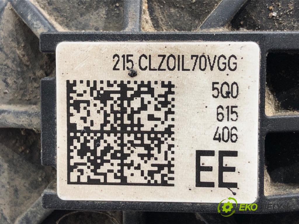 SKODA KAROQ SUV 2018 85 kW 1.6 TDI 1598 Brzdič strmeň pravy zad 5Q0615406EE