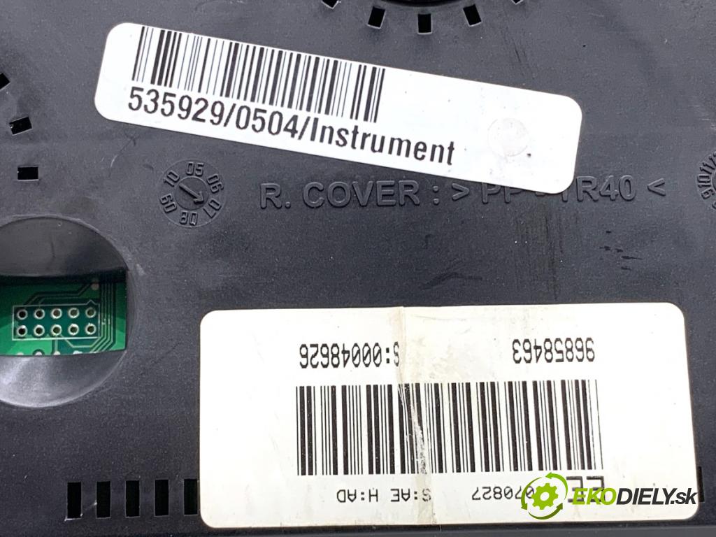 OPEL ANTARA A SUV 2007 110 kW 2.0 CDTI 4x4 1991 Prístrojovka 96858463 (Prístrojová doska)