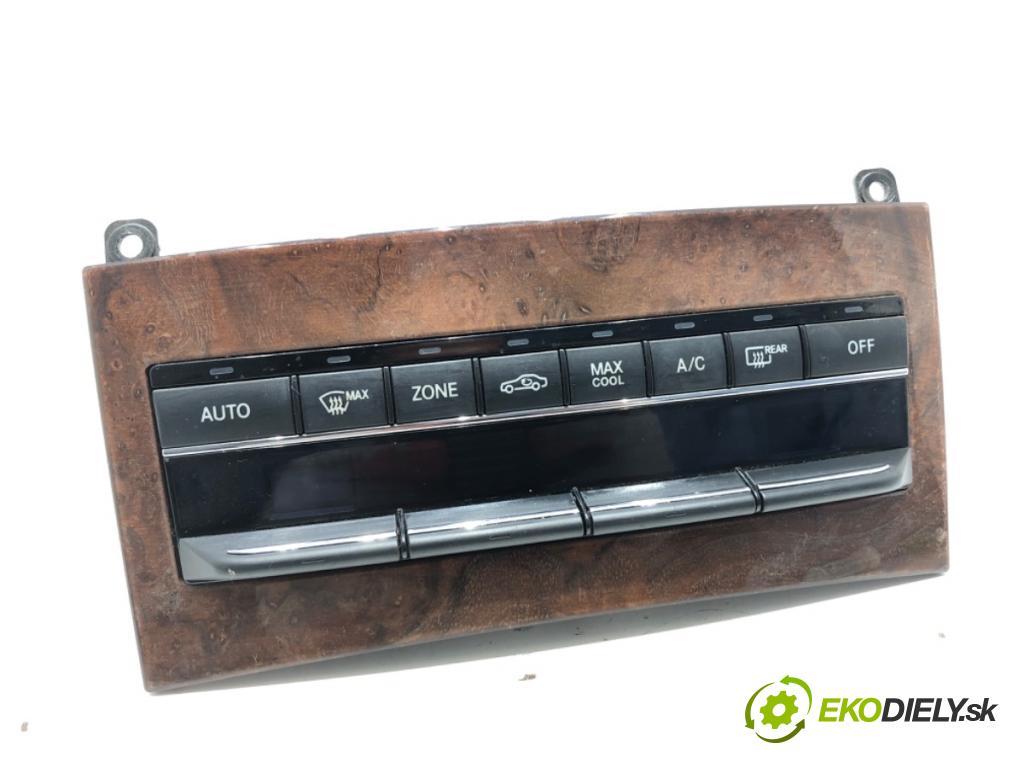MERCEDES-BENZ W212 sedan 2012 155 kW E 350 BlueTEC (212.024) 2987 Panel ovládania kúrenia A2129003014 (Prepínacie páčky pod volantom)
