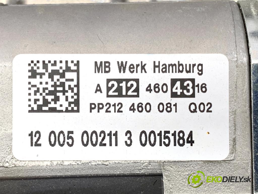 MERCEDES-BENZ W212 sedan 2012 155 kW E 350 BlueTEC (212.024) 2987 Hriadeľ, tyč volantu A2124604316 (Tyč riadenia (volantu))