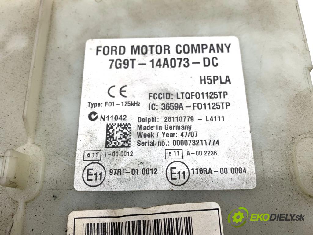 FORD MONDEO MK4 Kombi 2007 103 kW 2.0 TDCi 1997 Modul BSI 7G9T-14A073-DC (Poistková skrinka)