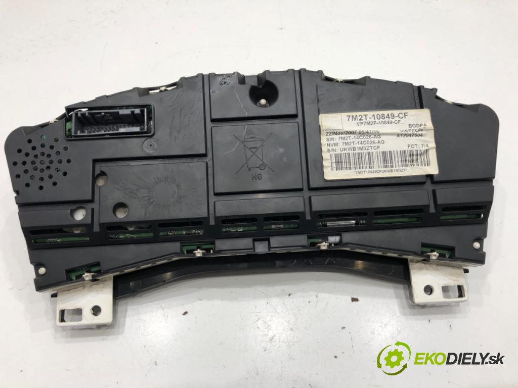 FORD MONDEO MK4 Kombi 2007 103 kW 2.0 TDCi 1997 Prístrojovka 7M2T-10849-CF (Prístrojová doska)