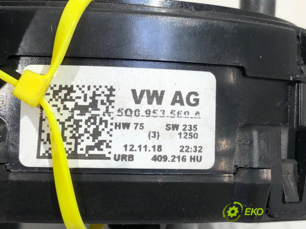 SKODA KAROQ SUV 2018 85 kW 1.6 TDI 1598 Krúžok, slimák airbag 5Q0953569A (Airbag)