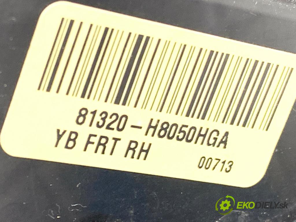 KIA RIO IV liftback 2017 73 kW 1.4 1368 zámok dveře pravý přední část 81320-H8050