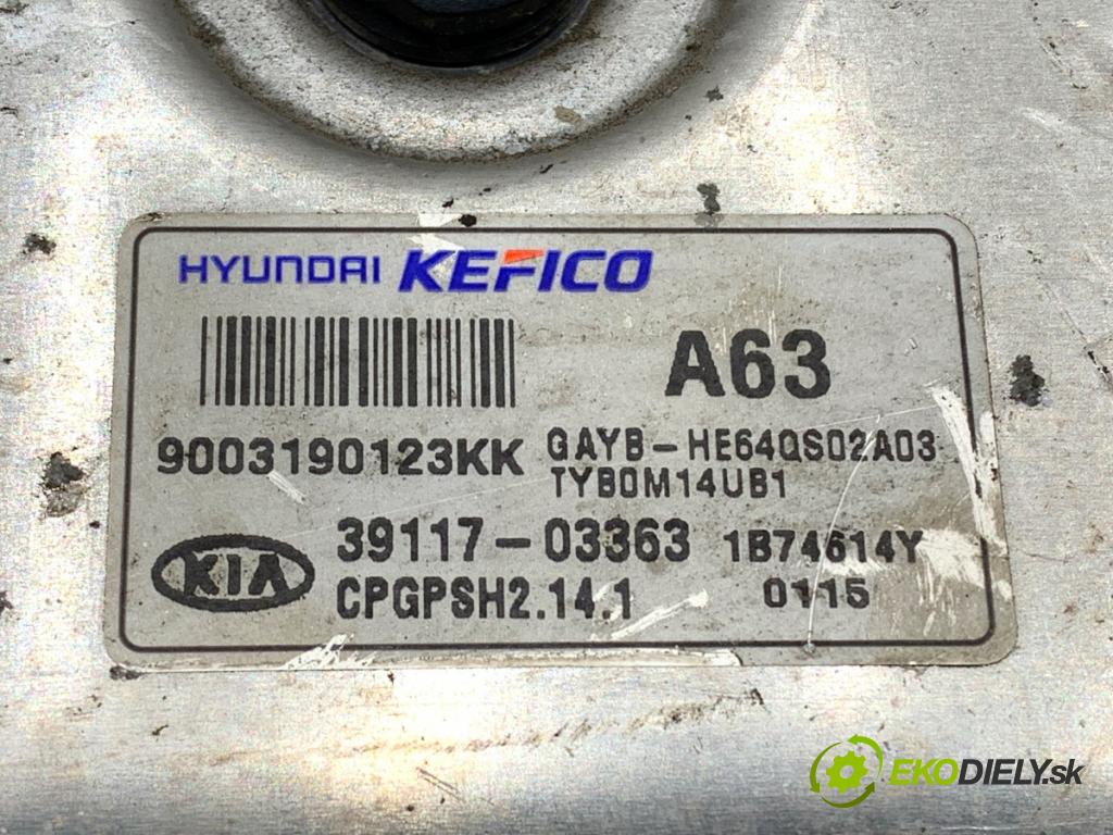 KIA RIO IV liftback 2017 73 kW 1.4 1368 riadiaca jednotka Motor 39117-03363 (Riadiaca jednotka)